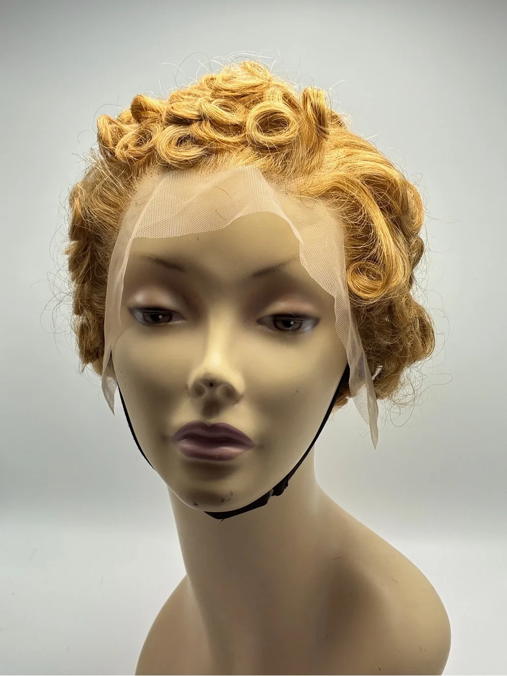 Blonde Lace Front Wig - Natural Golden Blonder.  Human Hair